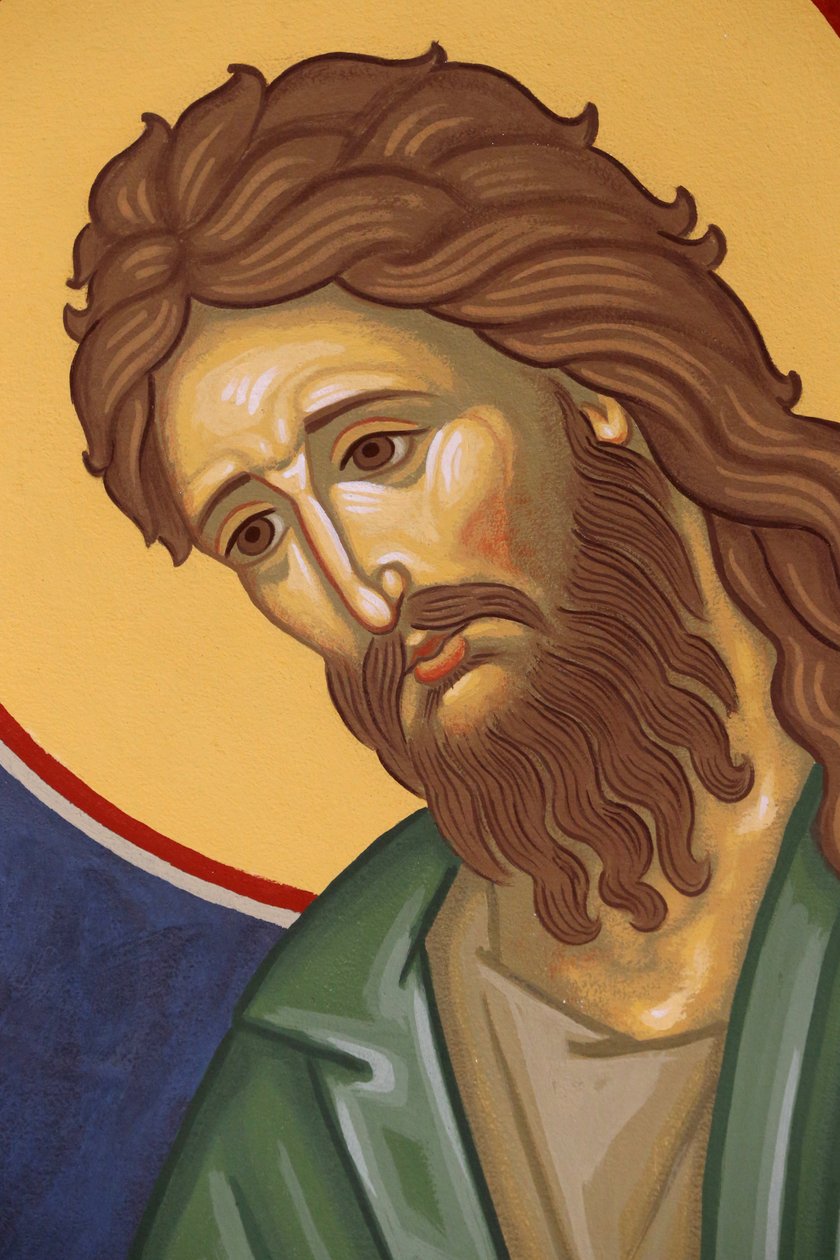 Saint-Antoine-le-Grand orthodox monastery. Icon of John the Baptist. , Saint-Laurent-en-Royans, France 作者 不明