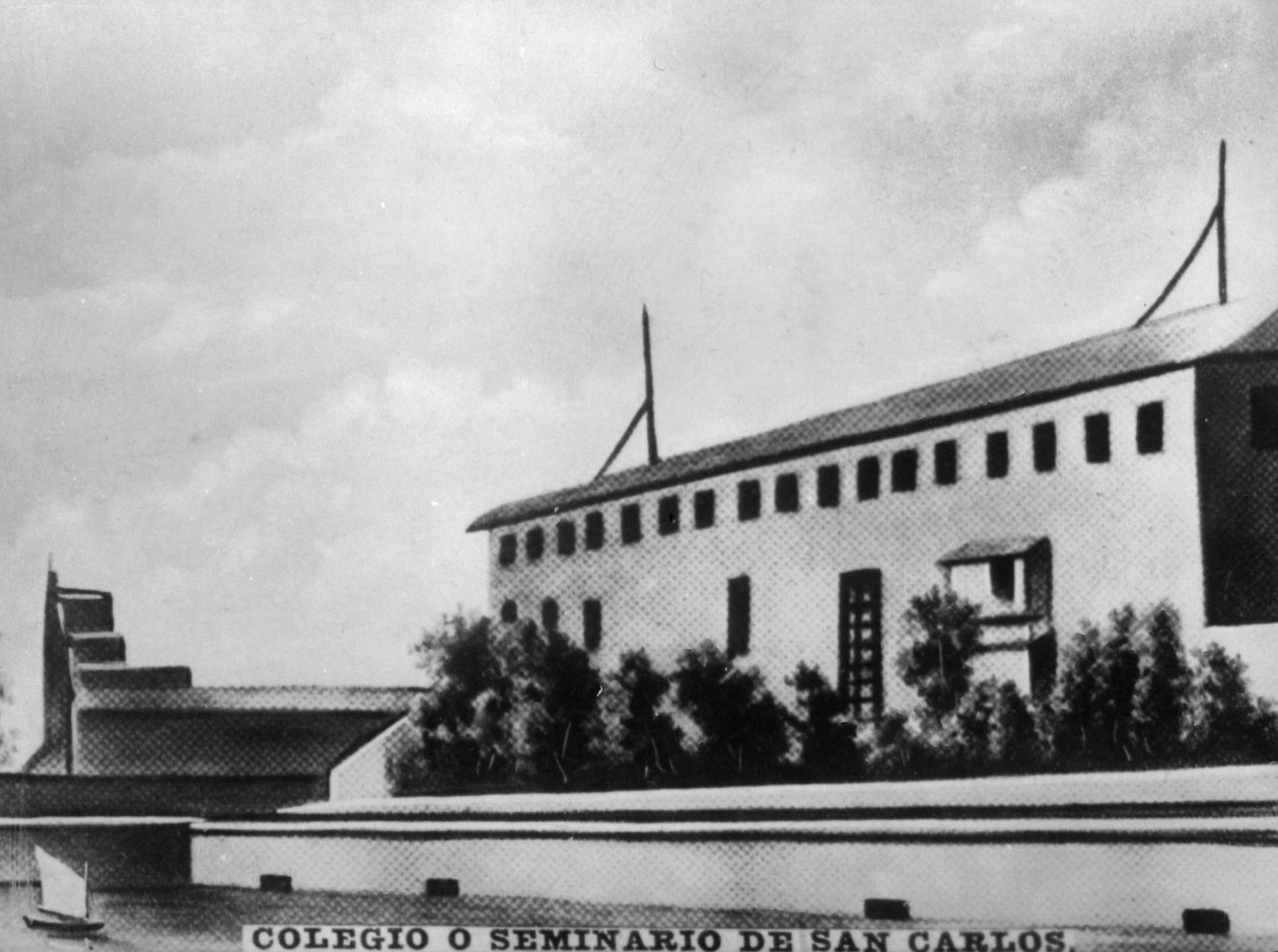 圣查尔斯神学院，1768年至1774年，1920年代 作者 不明