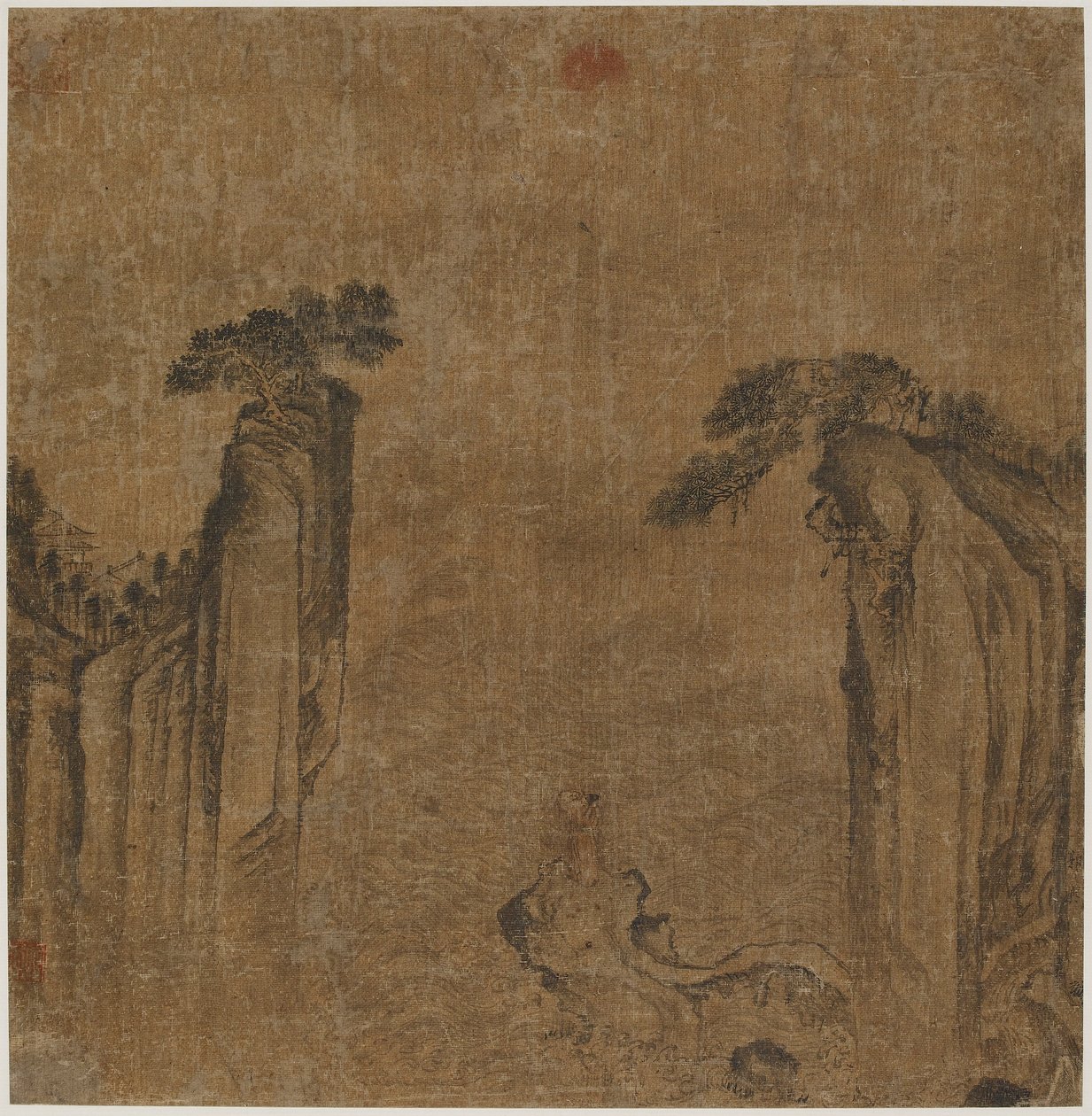 向海上的日出致敬，明朝，1368-1644年。 作者 不明