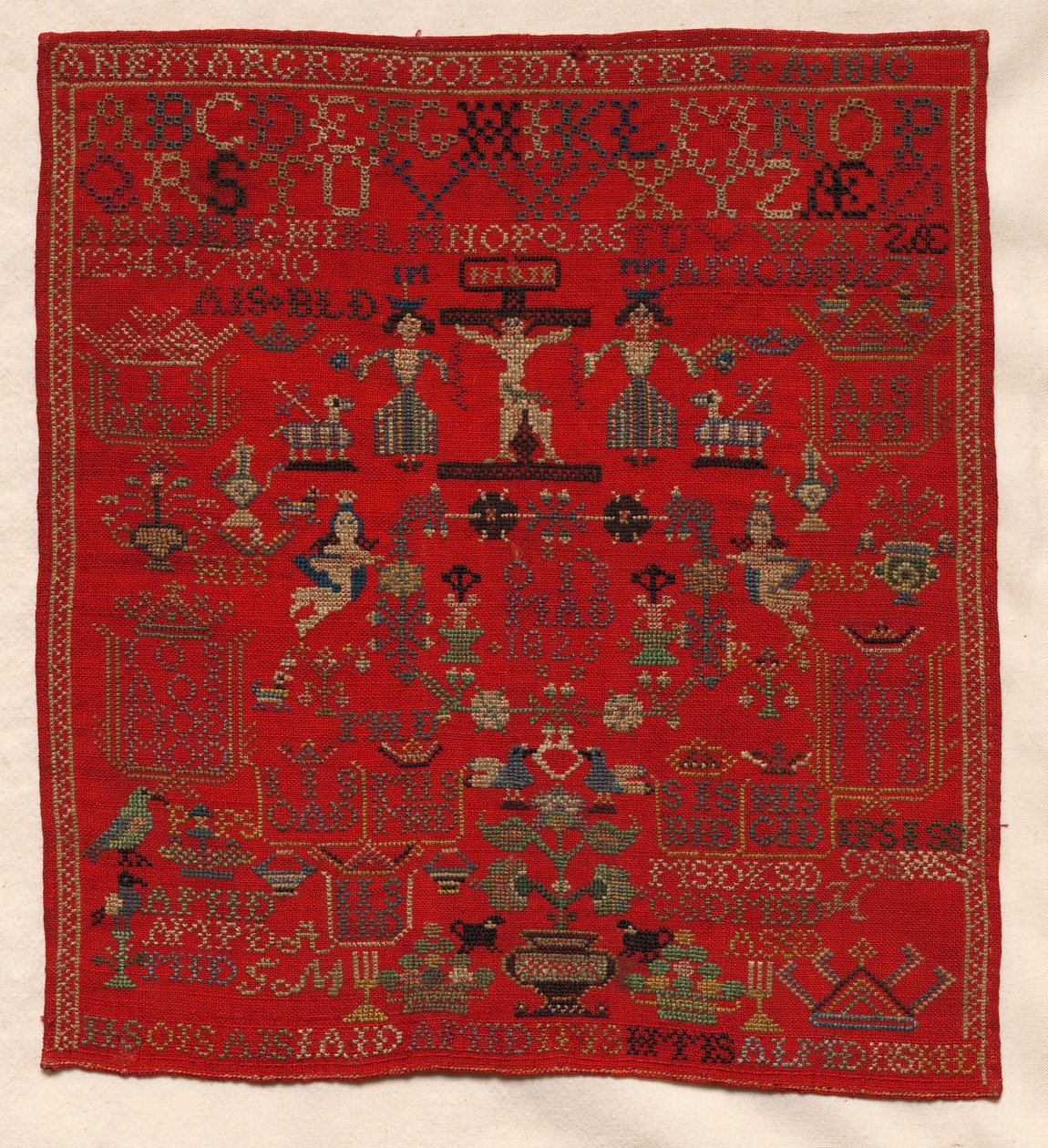 采样器，1810年。 作者 不明