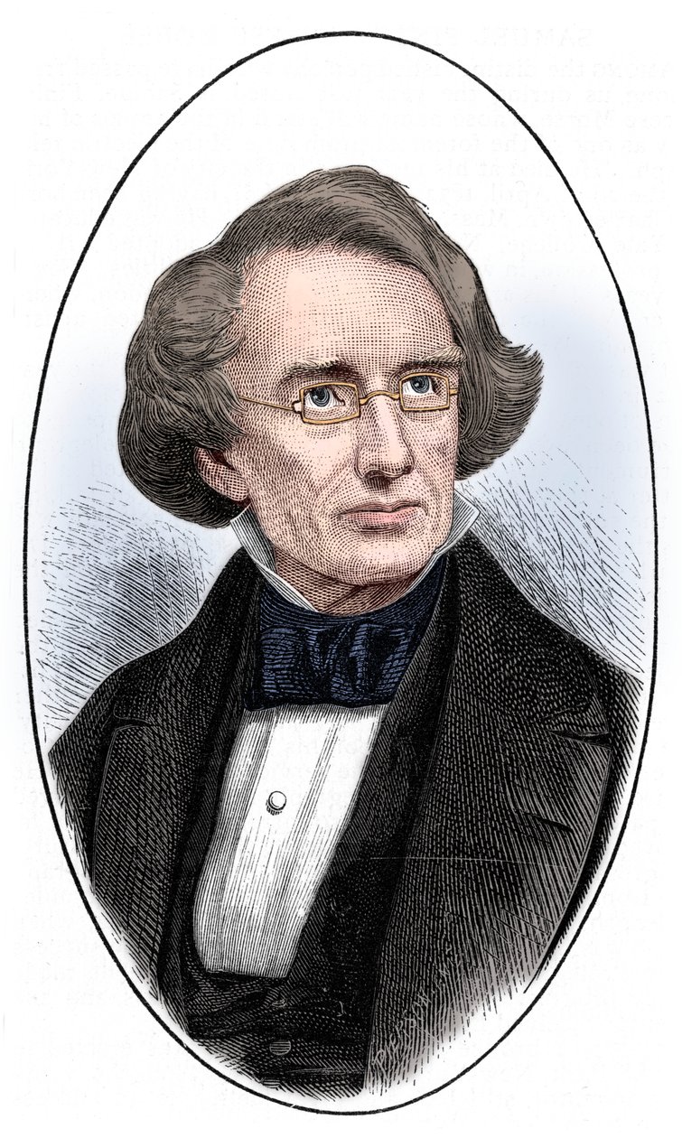 塞缪尔·芬利·布雷斯·莫尔斯（Samuel Finley Breese Morse），美国艺术家和发明家，1873年 作者 不明