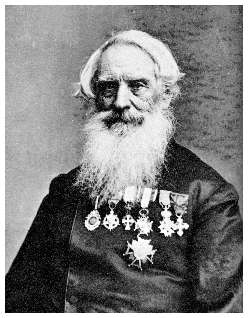 塞缪尔·芬利·布雷斯·莫尔斯（Samuel Finley Breese Morse），美国发明家，1866年1955年 作者 不明