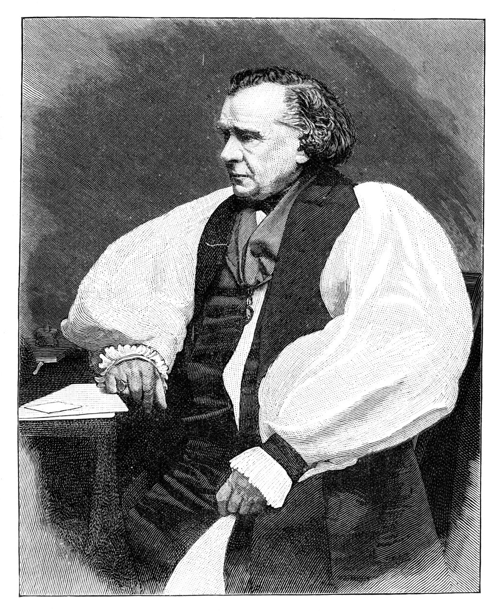 塞缪尔·威尔伯福斯1805-1873年，温彻斯特主教 作者 不明