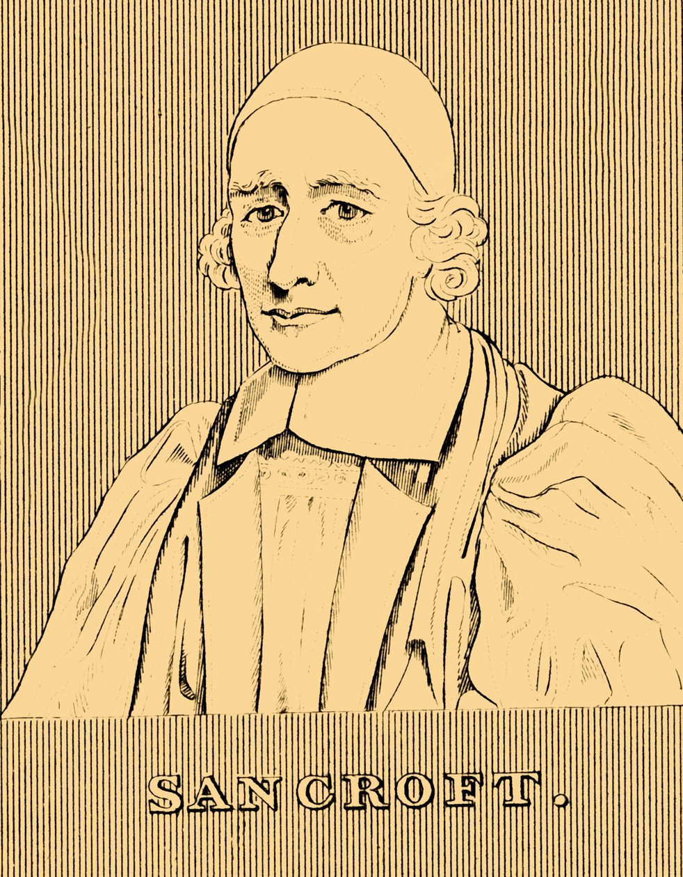 Sancroft，1617-1693年，1830年。 作者 不明
