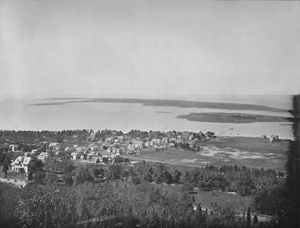桑迪·胡克（Sandy Hook），来自新泽西州高地之光，摄于1897年。 作者 不明