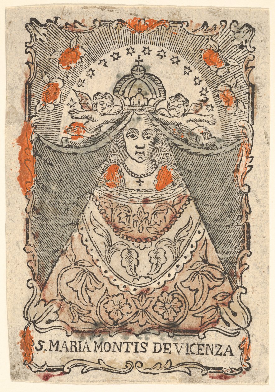 维琴察的Santa Maria Montis。 作者 不明