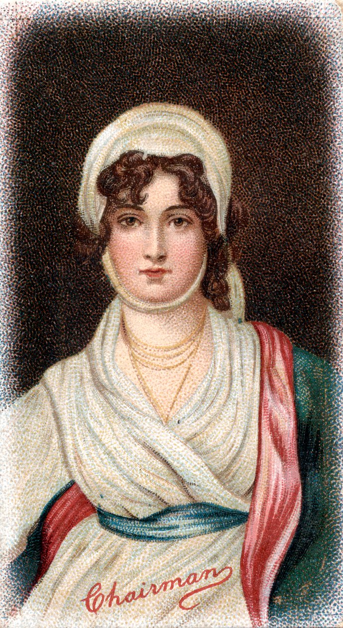莎拉·西顿斯（Sarah Siddons），18世纪英国悲剧演员 作者 不明