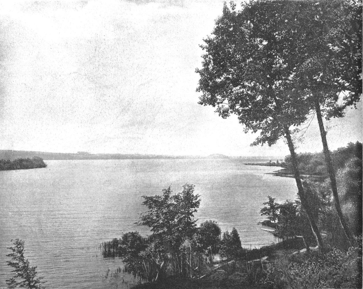美国纽约州萨拉托加市萨拉托加湖（Sarataga Lake），摄于1900年。 作者 不明