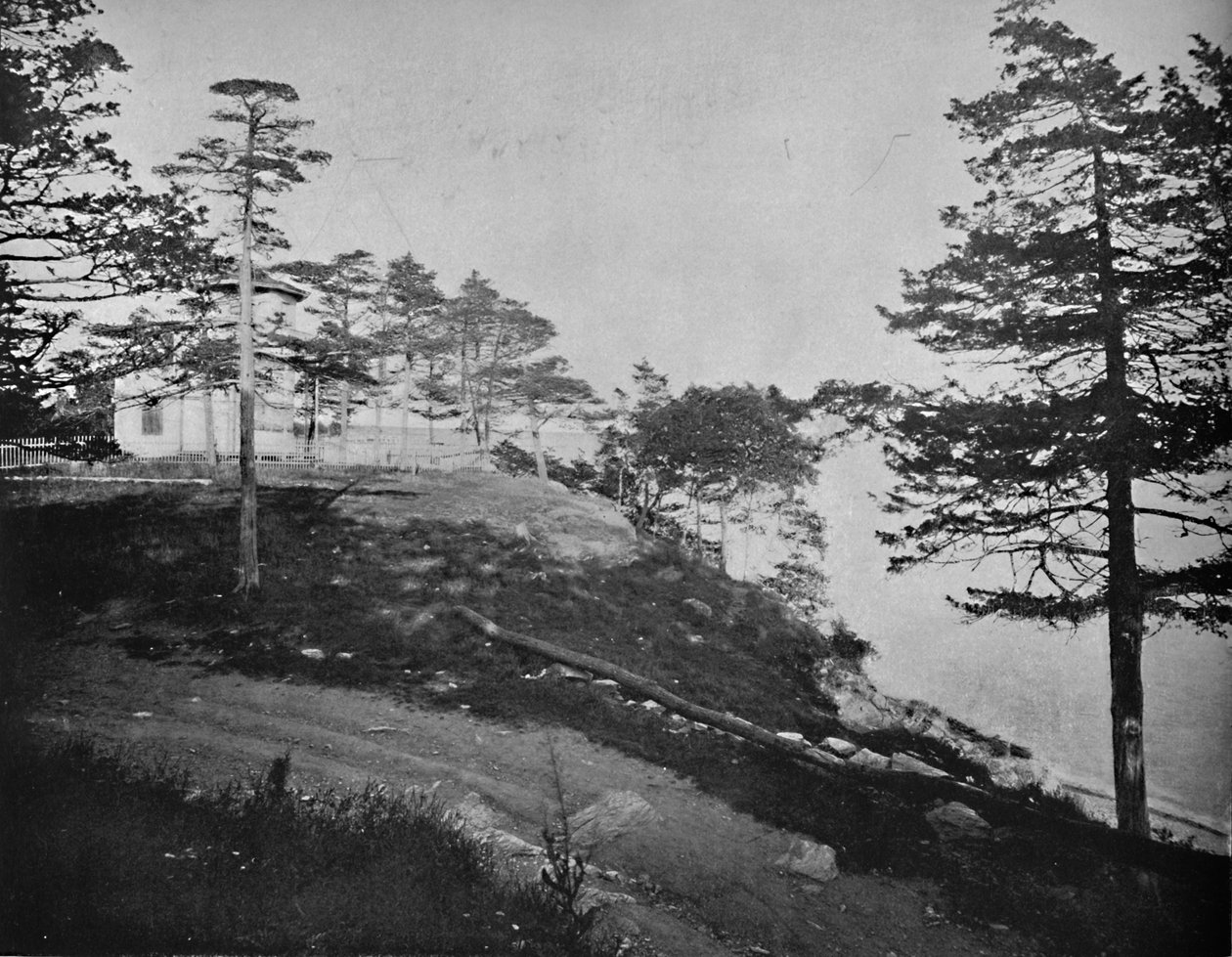 Savin Rock，康涅狄格州纽黑文，大约1897年。 作者 不明