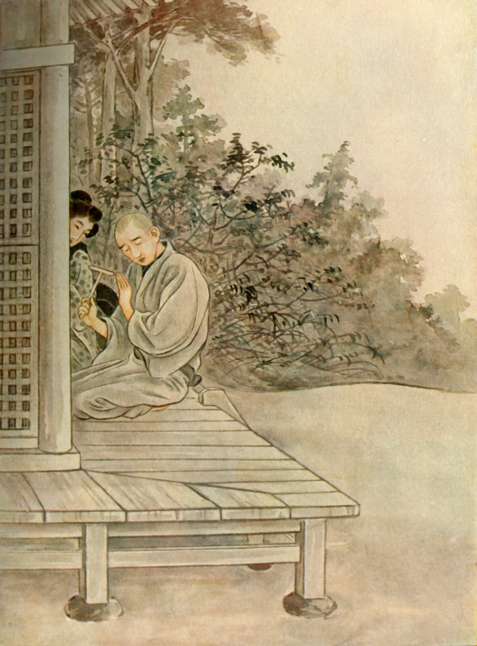 Sawaichi ...重复了佛教的祈求：Namu Amida Butsu，1919年。 作者 不明