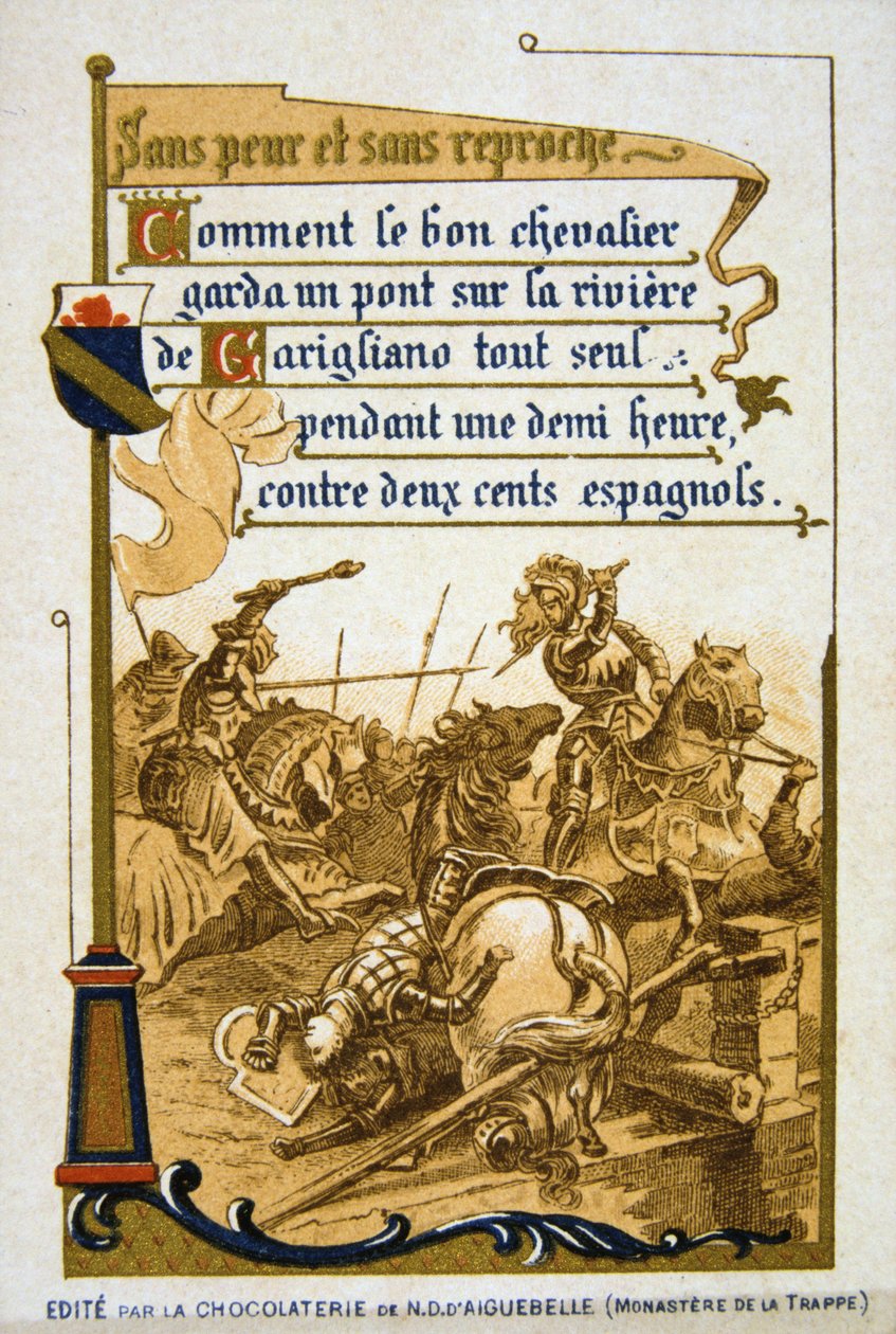 19世纪Bertrand du Guesclin生平的场景 作者 不明