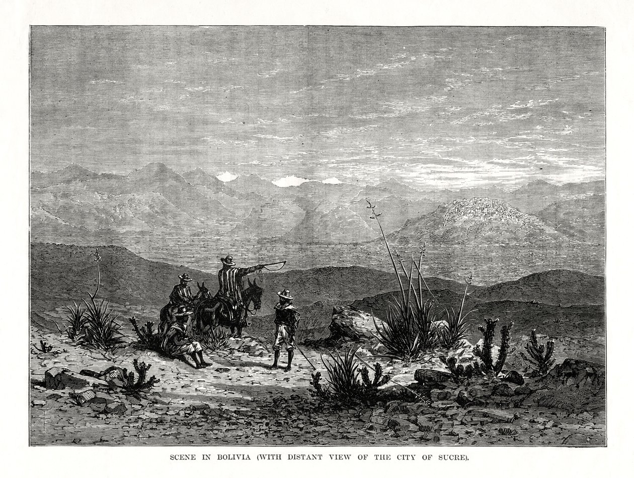 1877年玻利维亚风光 作者 不明