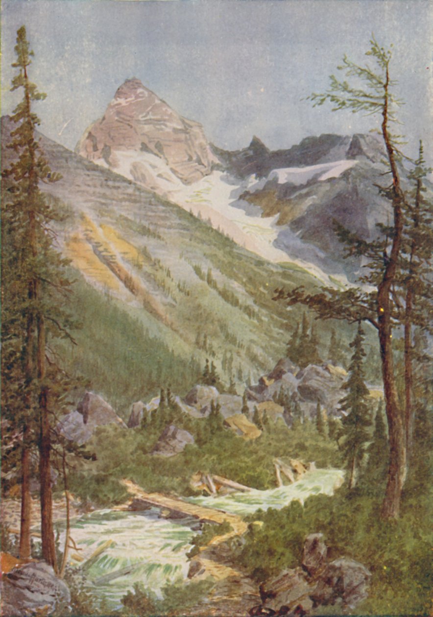 落基山脉风光，1924年 作者 不明