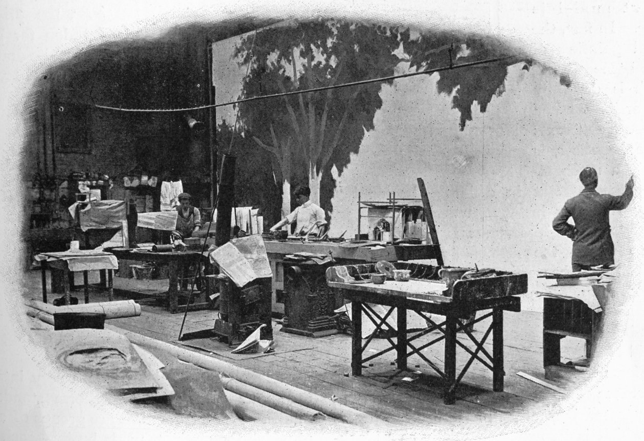场景绘画，伦敦，c1900 1901 作者 不明