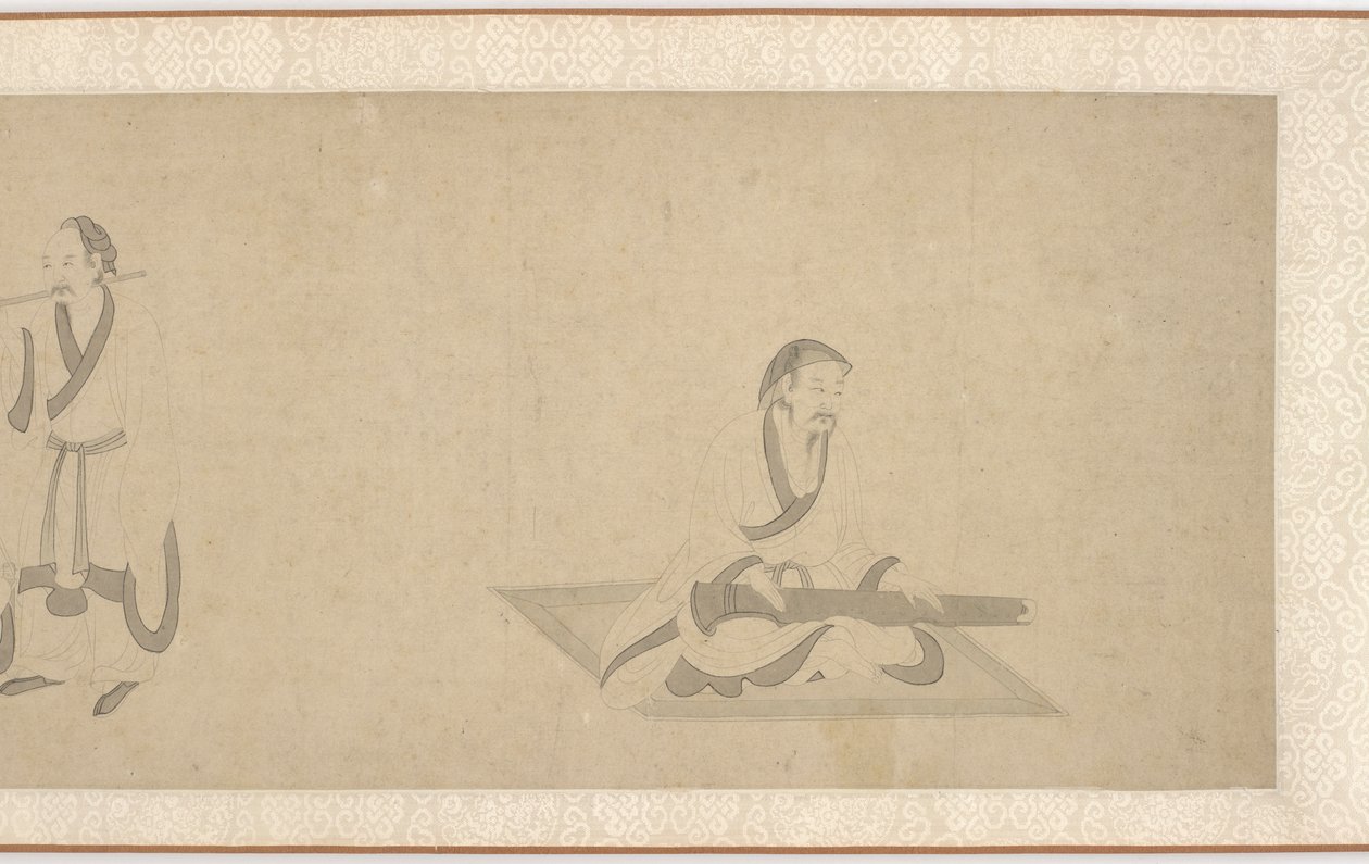 陶渊明的生活场景第二部分，明朝，1368-1644。 作者 不明