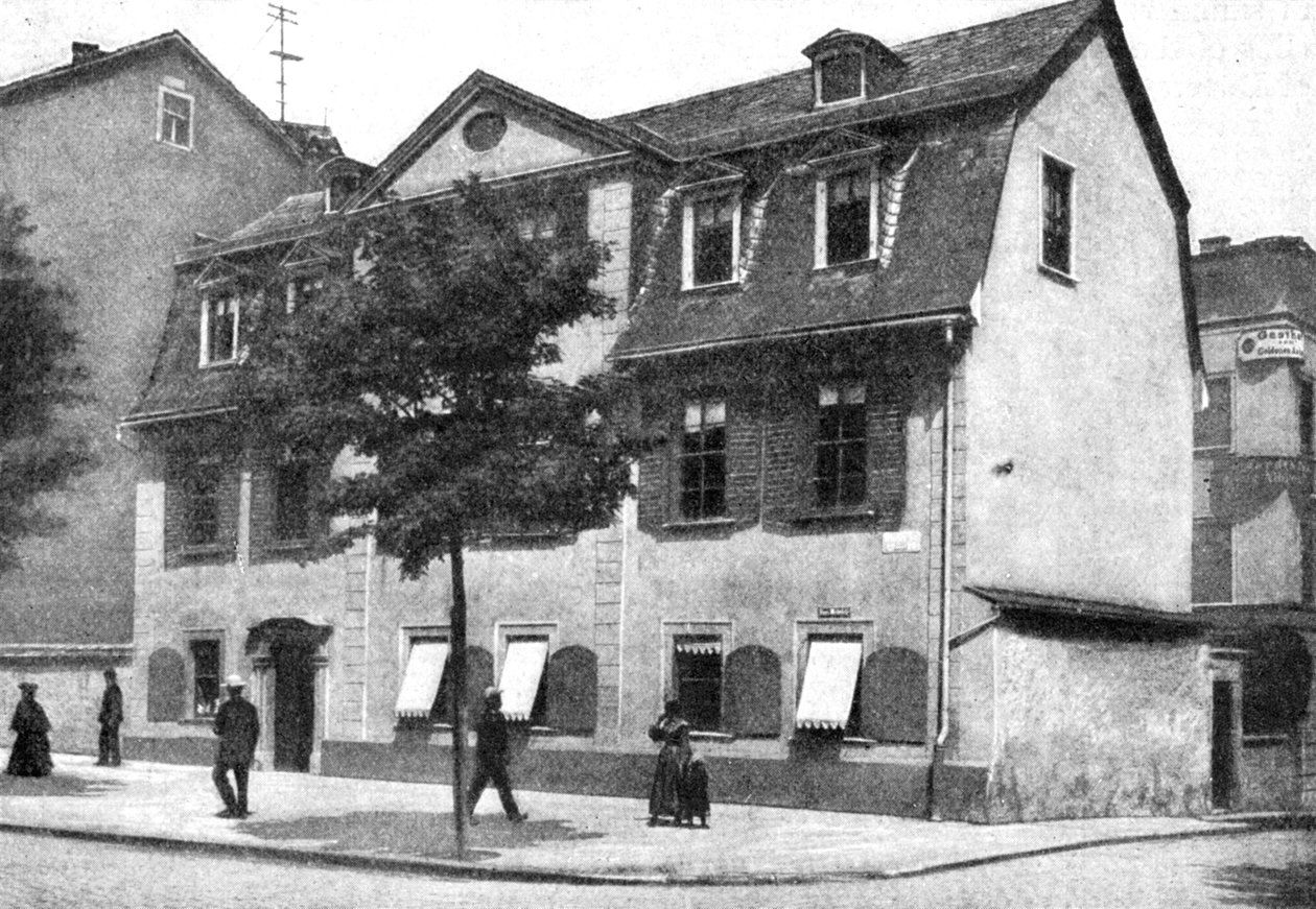 席勒斯故居，德国雅典，德国，1922年 作者 不明