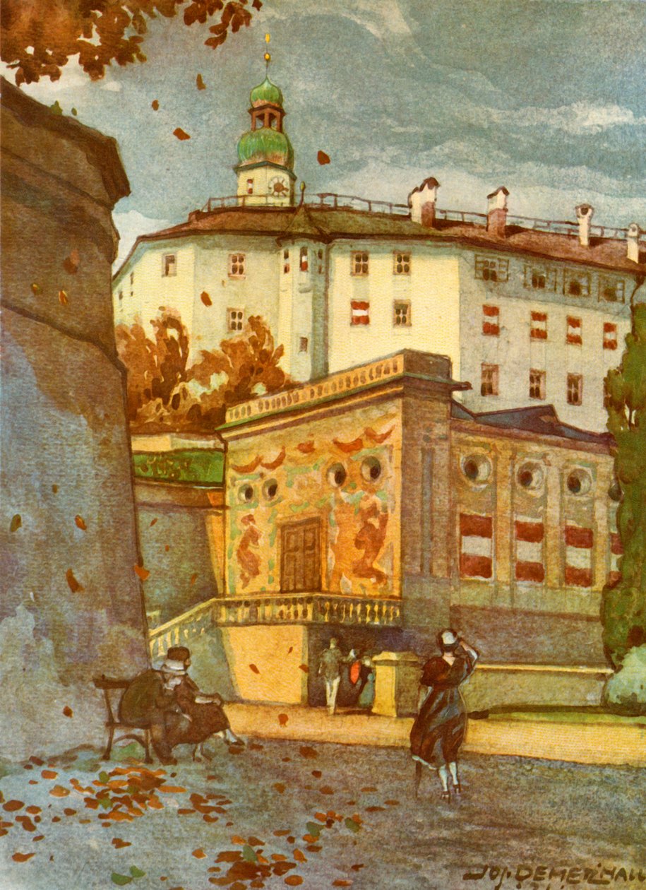 Schloss Ambras，c1929年。 作者 不明