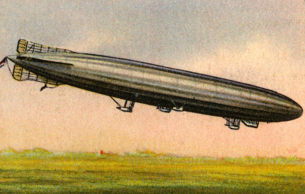 Schütte-Lanz飞艇，c1915，1932年。 作者 不明