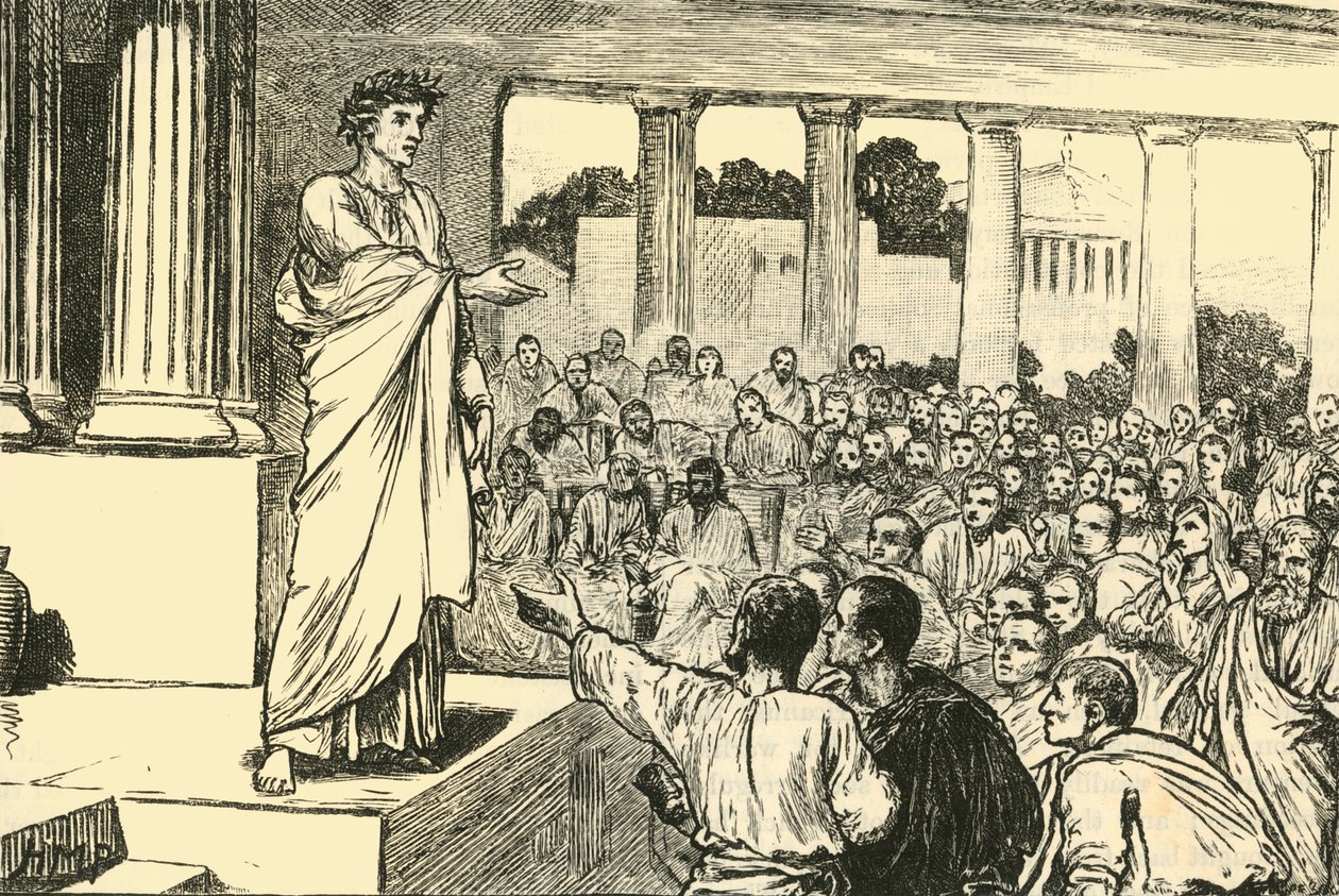 Scipios呼吁人民，1890年。 作者 不明