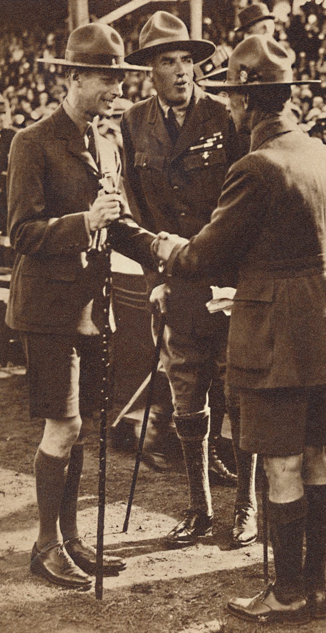 童军握手-阿德莱德的集会，1927年1937年 作者 不明