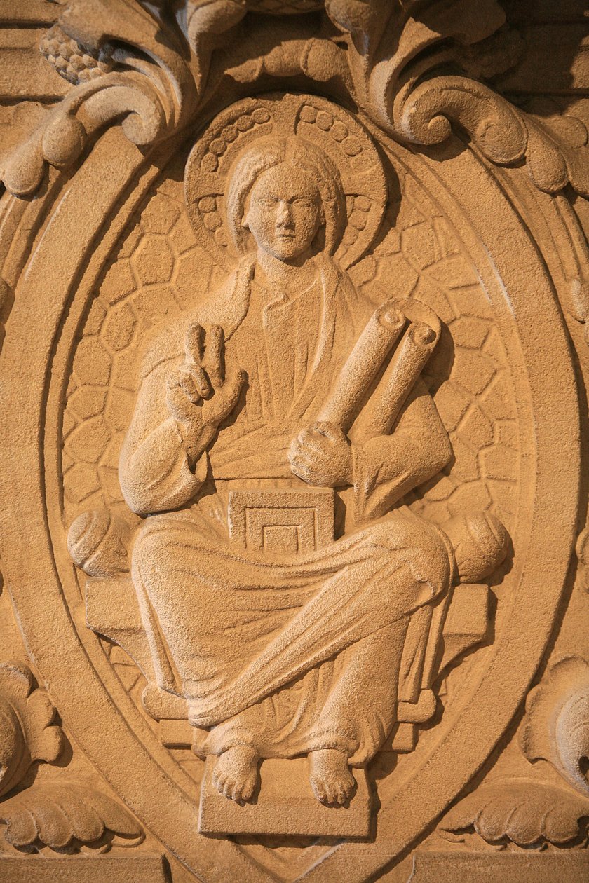 Sculpture of Christ in Soulac basilica Soulac France 作者 不明