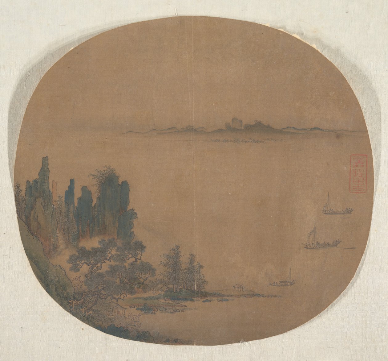 海景画。 作者 不明