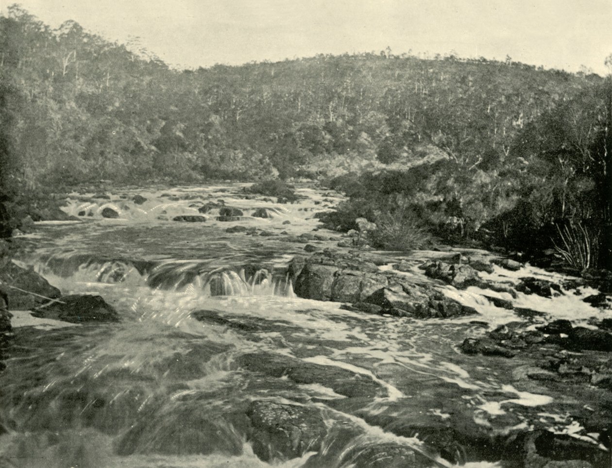 南埃斯克河第二盆地，1901年。 作者 不明