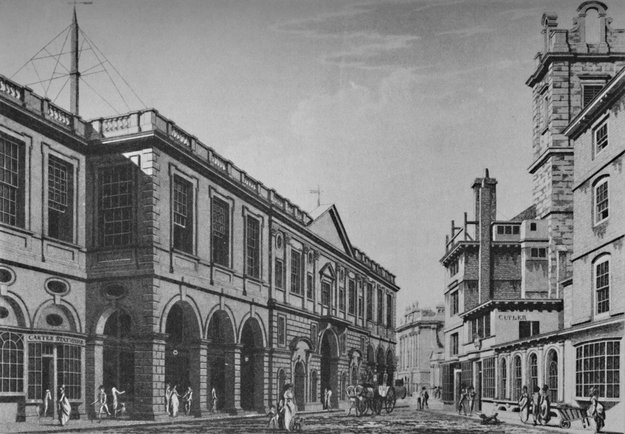 第二次皇家交流，北线，1798年。展示劳埃德客房的外观，1928年 作者 不明