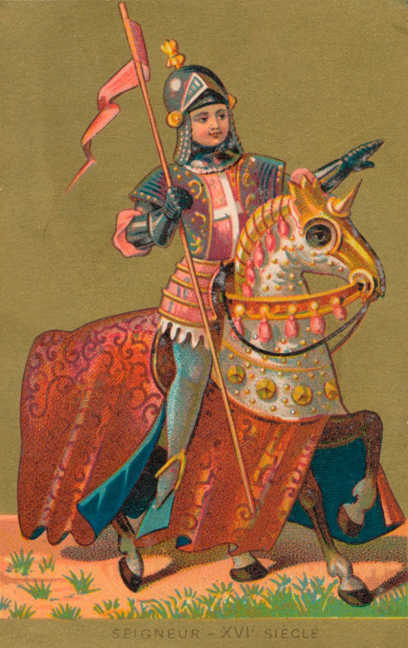 塞纳尔（Seigneur）-XVI西勒（Siecle）16世纪的领主，1910年代 作者 不明