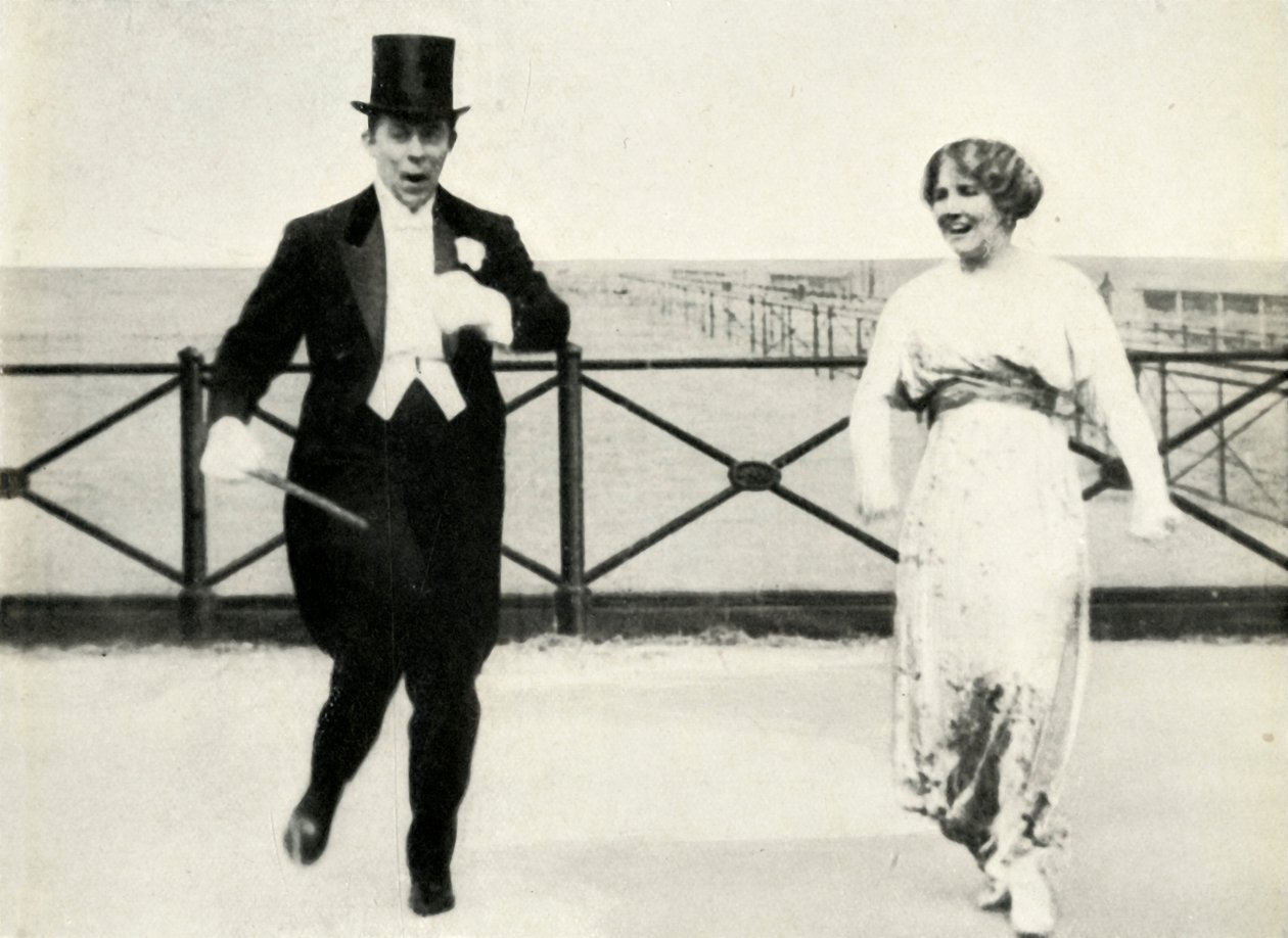 西摩·希克斯（Seymour Hicks）和埃拉琳·泰里斯（Ellaline Terriss），c1907年，1947年。 作者 不明