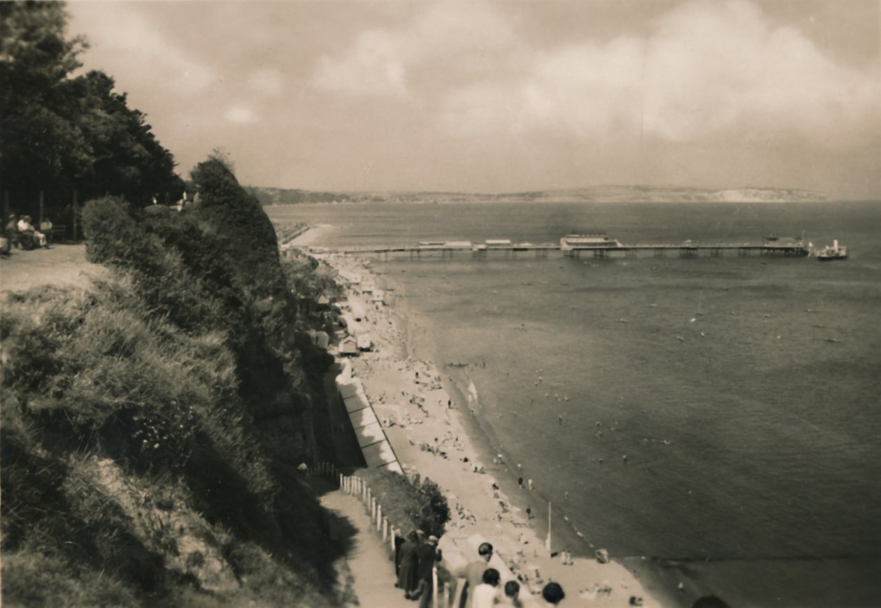 IW的Shanklin，摘自Appley Steps，c1920。 作者 不明