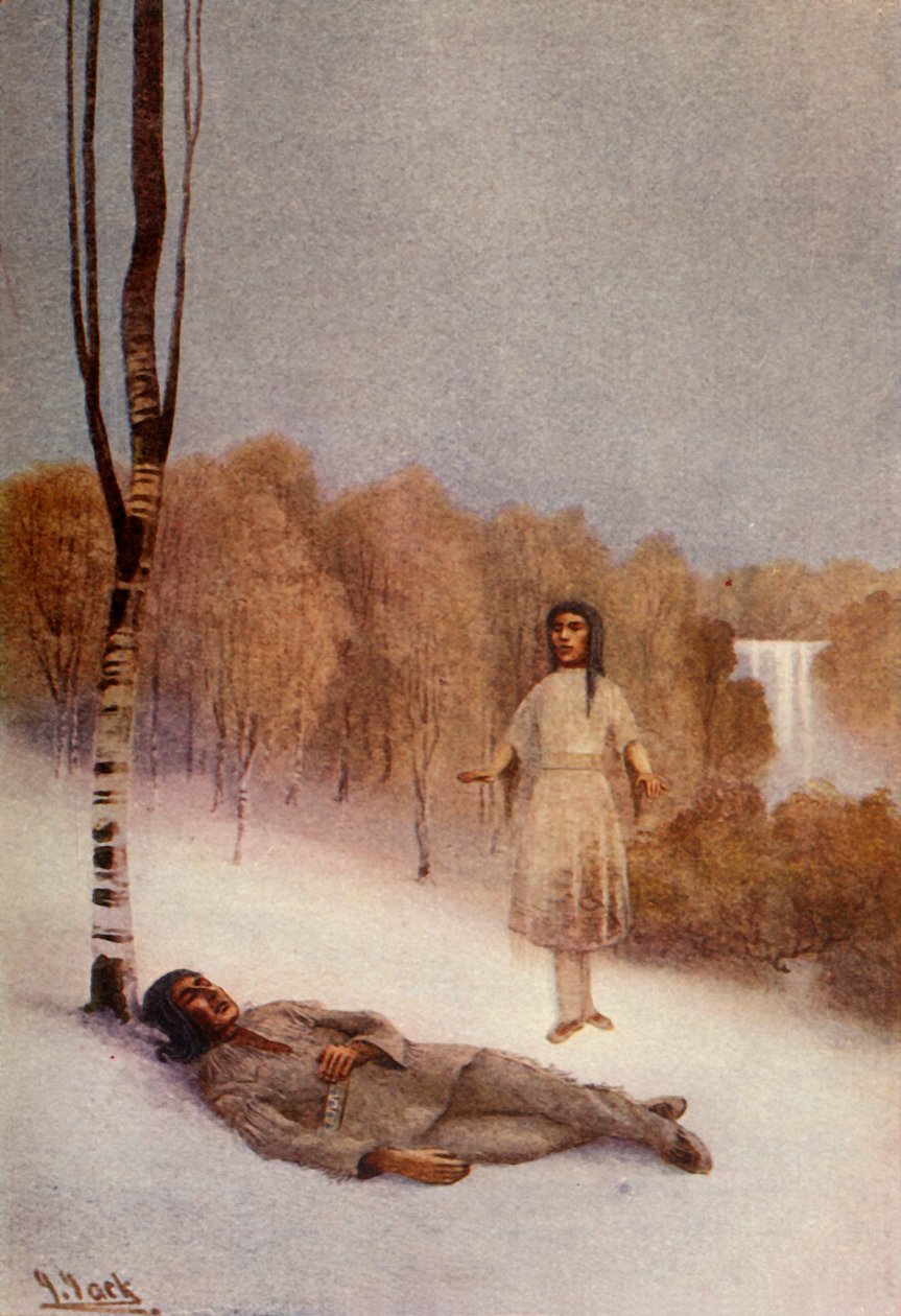 她唱了一首奇怪而甜蜜的歌，1914年。 作者 不明