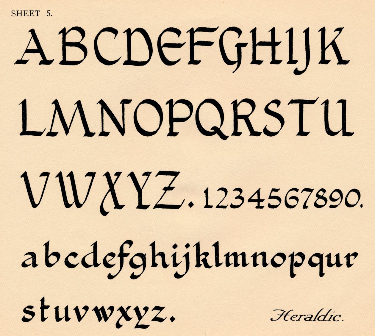 第5页，来自字母表组合，1929年 作者 不明