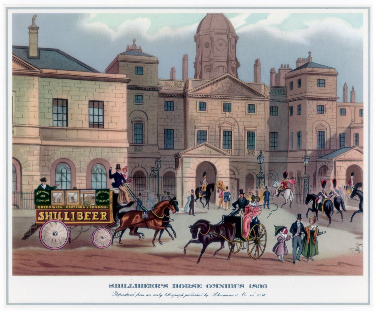 Shillibeers Horse Omnibus，1836年 作者 不明