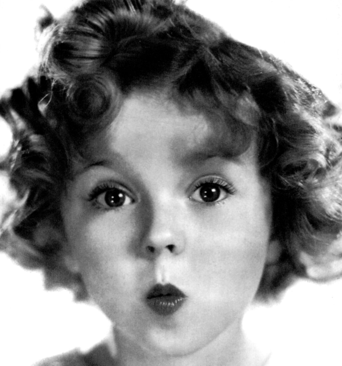 雪莉·邓波儿（Shirley Temple），美国女演员，1934-1935年 作者 不明