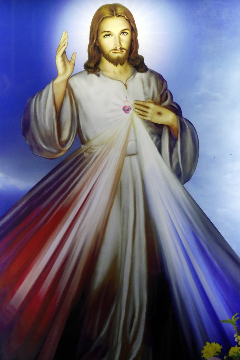 Shop selling religious christian items. Merciful Jesus, I trust in you. Ho Chi Minh City. Vietnam 作者 不明