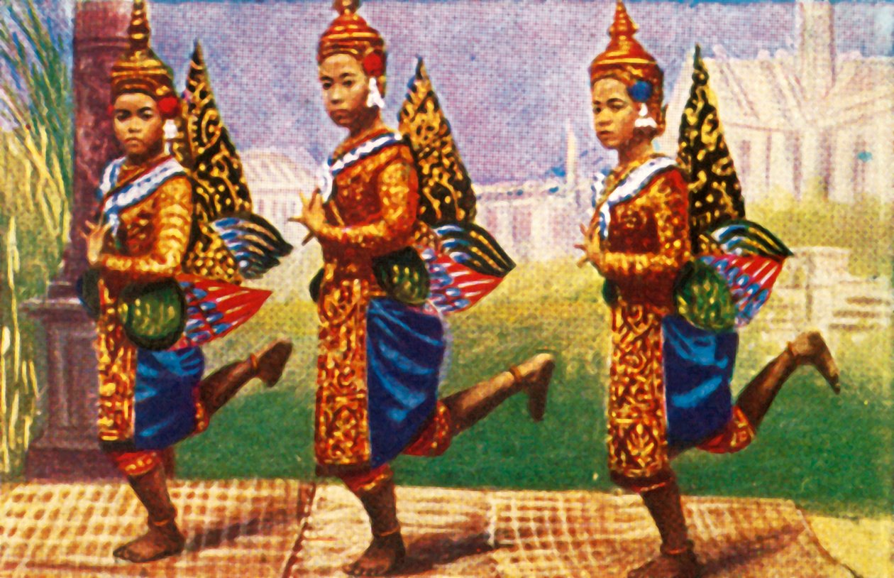 暹罗舞者，c1928。 作者 不明