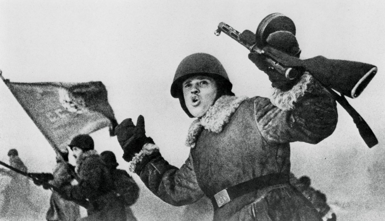 1943年1月，列宁格勒被围困 作者 不明