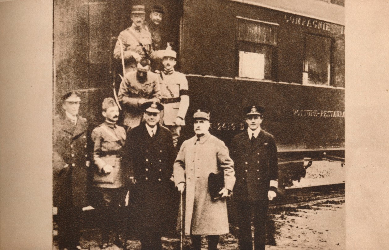 1935年11月11日签署停战协定以结束第一次世界大战 作者 不明
