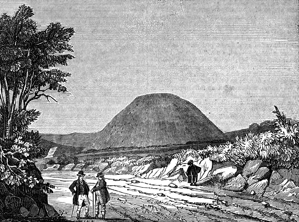 西尔伯里·希尔（Silbury Hill），英格兰威尔特郡，1836年 作者 不明