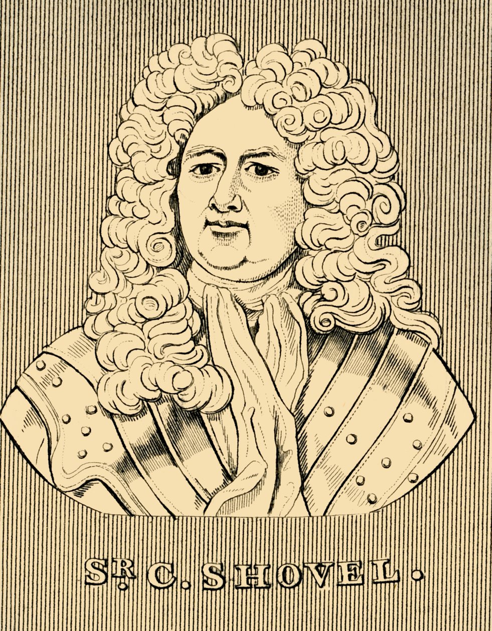 肖维尔爵士（C.Shovel），c1650-1707，1830年。 作者 不明