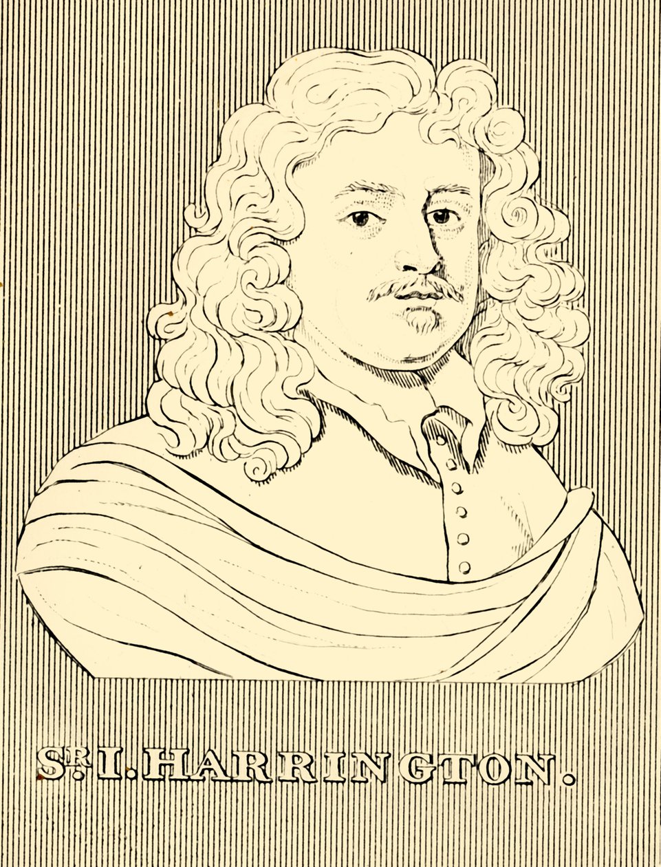 哈灵顿爵士（Il。Harrington），1611-1677年，1830年。 作者 不明