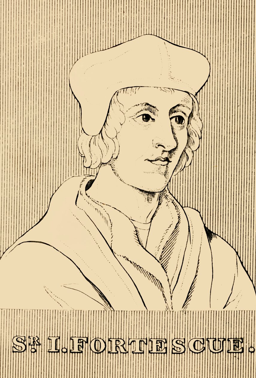 福斯特斯库爵士（J.Fortescue），c1394-1479，1830年。 作者 不明