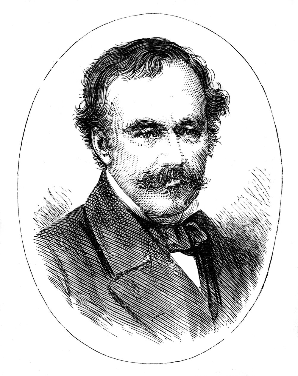 詹姆斯·欧南（James Outram）爵士1803-1863，英国士兵 作者 不明
