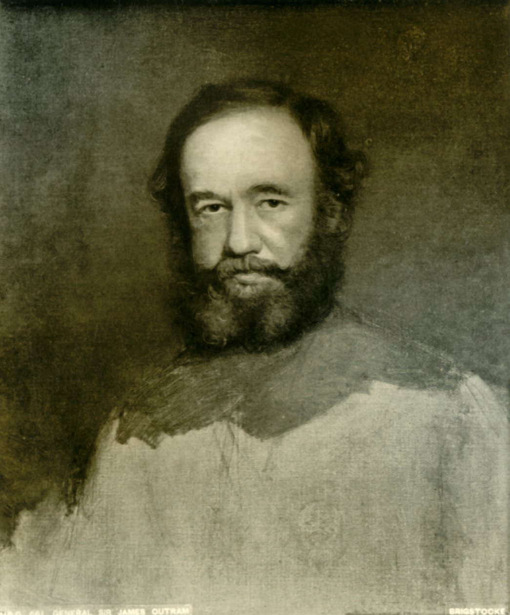 詹姆斯·欧南（James Outram）爵士，c1863年，1901年。 作者 不明