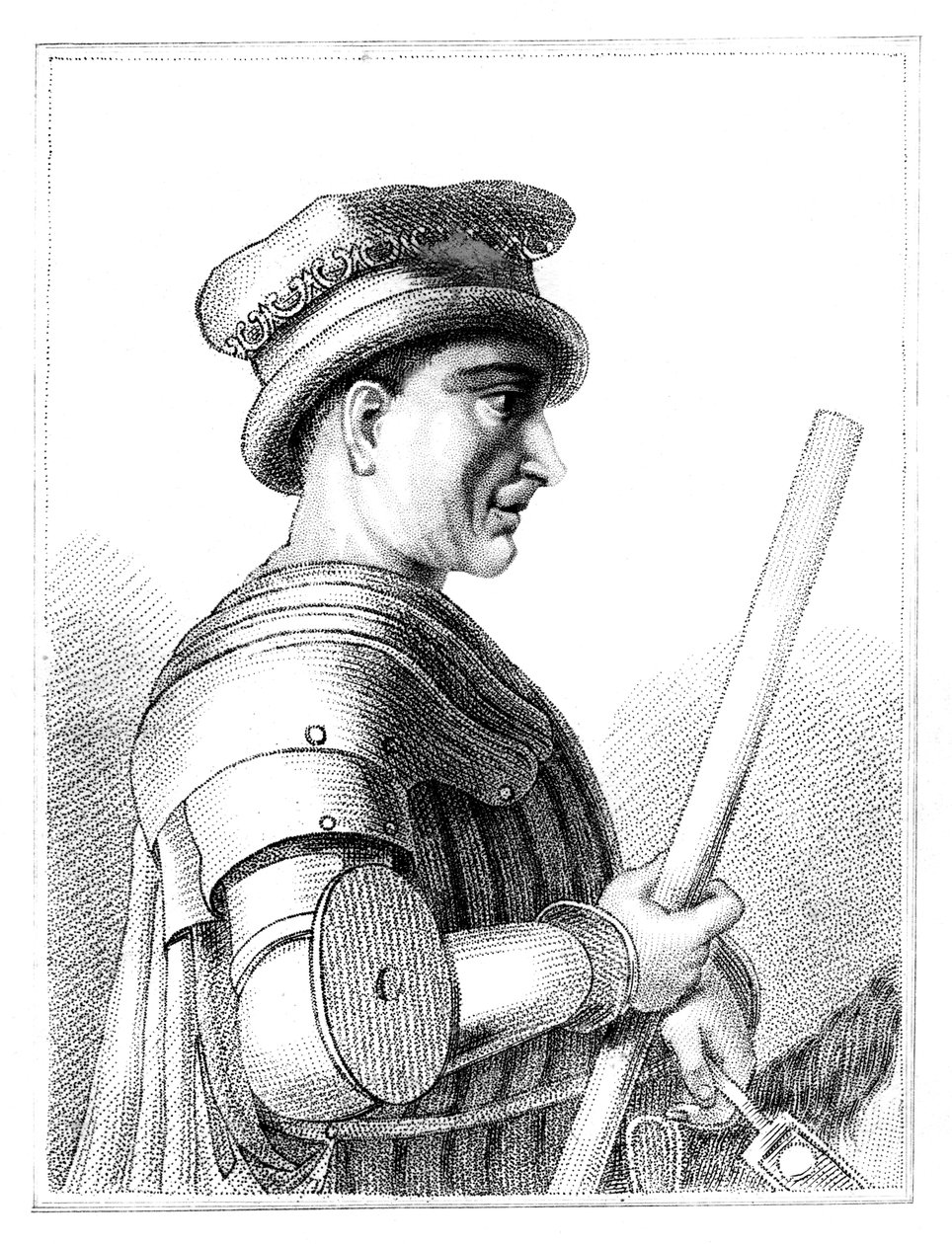 约翰·霍克伍德爵士（John Hawkwood），18世纪19世纪意大利的英国雇佣军 作者 不明