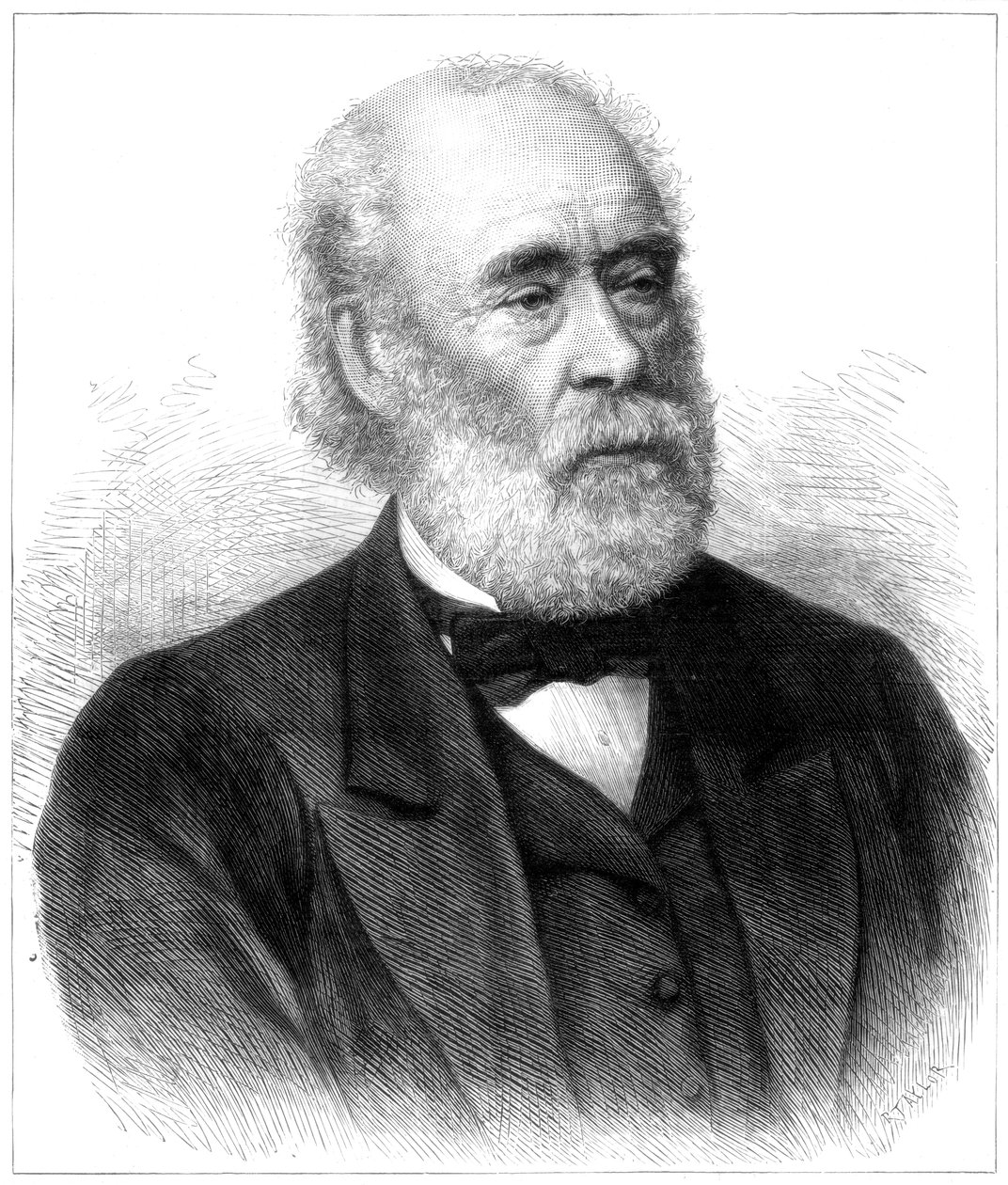 英国机械工程师约瑟夫·惠特沃思爵士，1887年 作者 不明