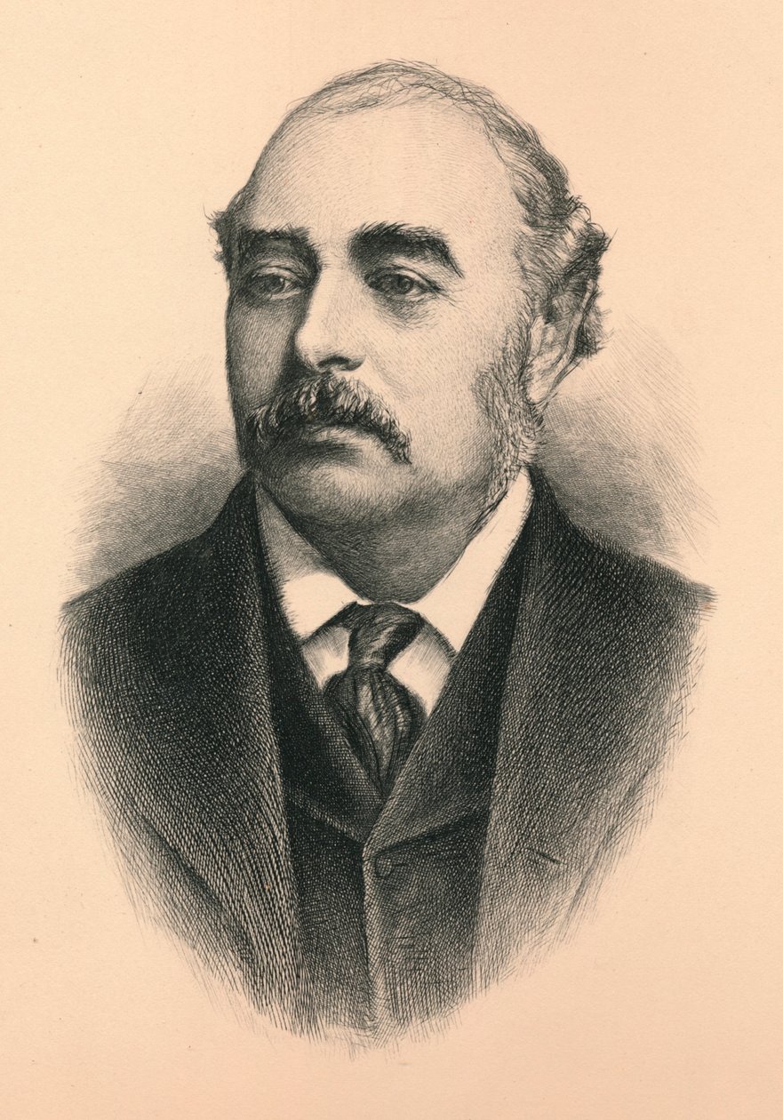 马修·怀特·里德利爵士（Sir Matthew White Ridley），第1子爵里德利（1842-1904），英国保守党政治人物和政治家 作者 不明
