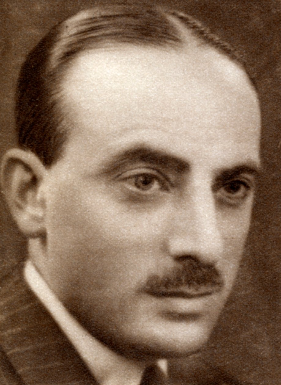 1933年，英国电影制片人迈克尔·巴尔康爵士 作者 不明