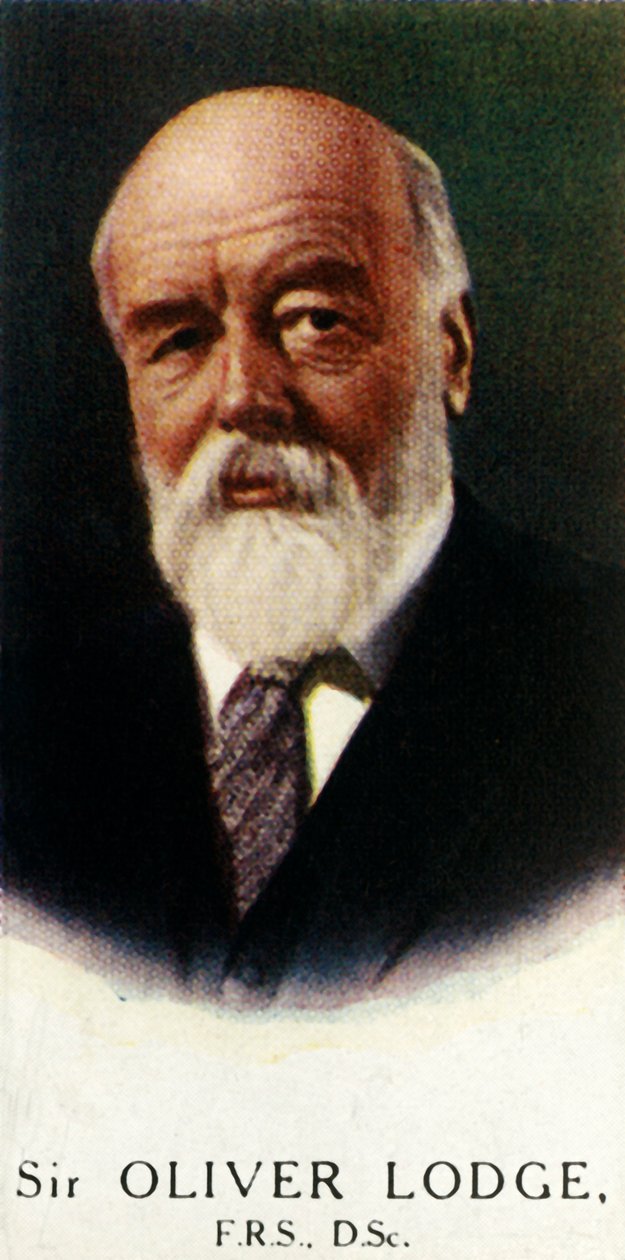 华盛顿特区FRS奥利弗·洛奇爵士（Sir Oliver Lodge），1927年。 作者 不明